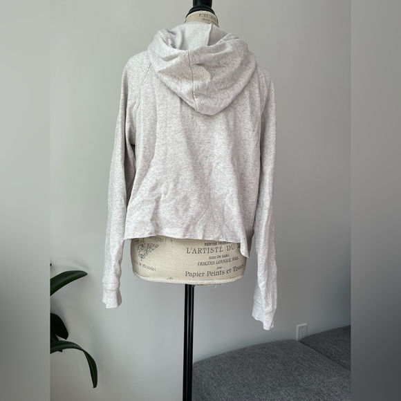 PINK Victoria's Secret Pink oatmeal color Hoodie - Picture 5 of 5